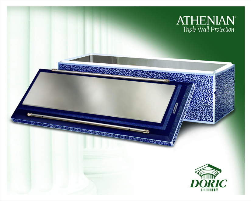 Athenian Navy Blue-Silver